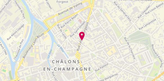 Plan de Sortir 08, 24 Rue Léon Bourgeois, 51000 Châlons-en-Champagne