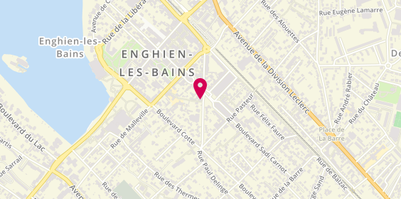 Plan de Tourcom, 34 Boulevard d'Ormesson, 95880 Enghien-les-Bains