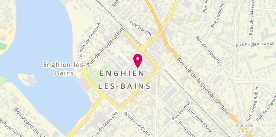 Plan de Agence de Voyages Club Med Enghien, 6 Rue Robert Schuman, 95880 Enghien-les-Bains