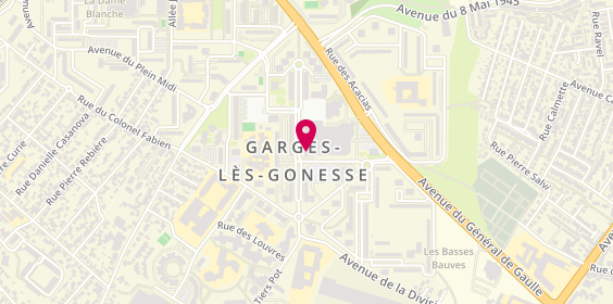 Plan de Voyages arc en ciel, 33 avenue de la Commune de Paris, 95140 Garges-lès-Gonesse