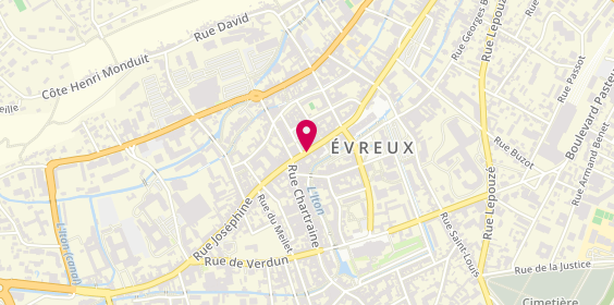 Plan de Hvae, 46 Rue du Dr Oursel, 27000 Évreux