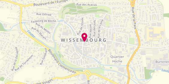 Plan de Selectour, 10 place de la République, 67160 Wissembourg