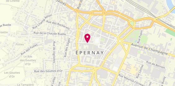 Plan de Selectour Geovisions Epernay, 13 Rue Professeur Langevin, 51200 Épernay