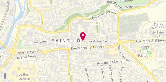 Plan de Tui Store Saint-Lô, 32 Rue de Neufbourg, 50000 Saint-Lô