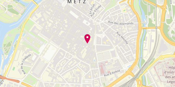 Plan de Jet Tours, 10 Rue du Grand Cerf, 57000 Metz