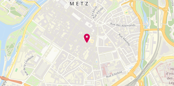 Plan de Euro Moselle Loisirs - Luxair Tours - Metz Grand Cerf, 2 Rue du Grand Cerf, 57000 Metz
