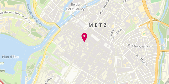 Plan de Agence de Voyages Club Med Metz, 5 Rue des Clercs, 57000 Metz