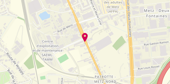 Plan de Irmak Tour SASU, 126 avenue de Thionville, 57050 Metz
