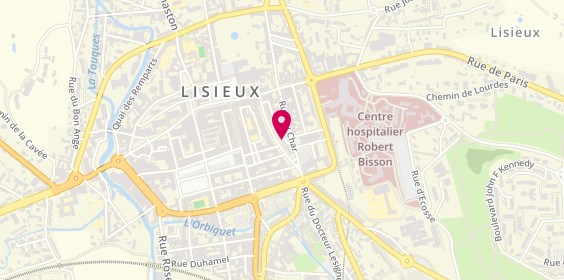 Plan de Exotis Agence de Voyages, 33 avenue Victor Hugo, 14100 Lisieux