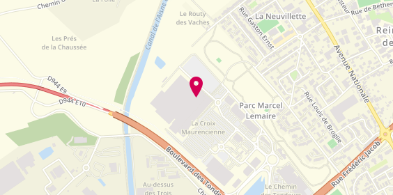Plan de Leclerc Voyages, La Croix Maurencienne, 51370 Saint-Brice-Courcelles