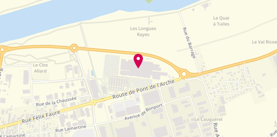 Plan de E. Leclerc Evasion, Route de Pont-De-l'Arche, 76320 Saint-Pierre-lès-Elbeuf