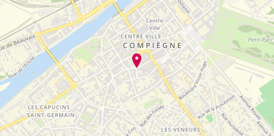 Plan de La Diligence, 26 Place du Change, 60200 Compiègne
