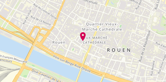 Plan de Voyageurs du Monde - Rouen, 17 Rue de la Vicomte, 76000 Rouen