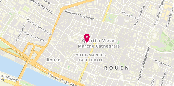 Plan de Navitour Voyages, 8 Rue Rollon, 76000 Rouen