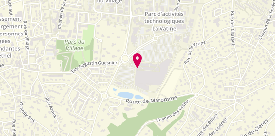 Plan de Carrefour Voyages, Zone Aménagement de la Vatine, 76130 Mont-Saint-Aignan