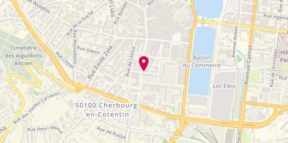 Plan de Univairmer Voyages - Cherbourg, 51 Boulevard Robert Schuman, 50100 Cherbourg-en-Cotentin