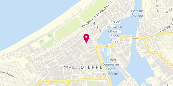 Plan de Voyages Paris Normandie, 16 place Nationale, 76200 Dieppe
