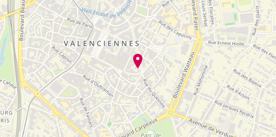 Plan de Selectour, 74 Bis Rue du Quesnoy, 59300 Valenciennes