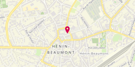 Plan de Facettes, 95 Rue Montpencher, 62110 Hénin-Beaumont