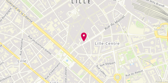 Plan de Agence de Voyage Mer et Soleil, 140 Rue du Molinel, 59800 Lille