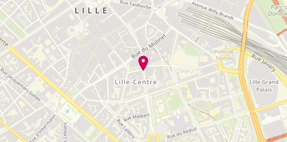 Plan de UCPA Lille (Agence Moov' Travel), 152 Rue Pierre Mauroy, 59000 Lille