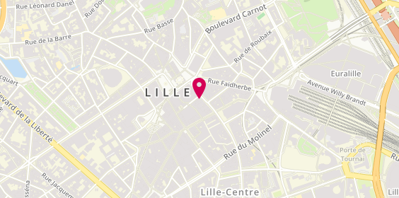 Plan de Kit Voyages - Look Voyages, 40 Rue Pierre Mauroy, 59800 Lille