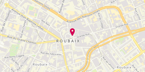 Plan de Selectour, 29-31 Grand Place, 59100 Roubaix